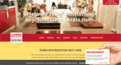 Desktop Screenshot of heim-hausgeraete.de