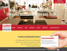 Tablet Screenshot of heim-hausgeraete.de